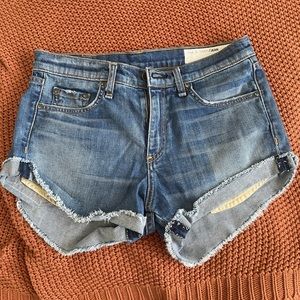 Rag and bone Jean shorts size 25
